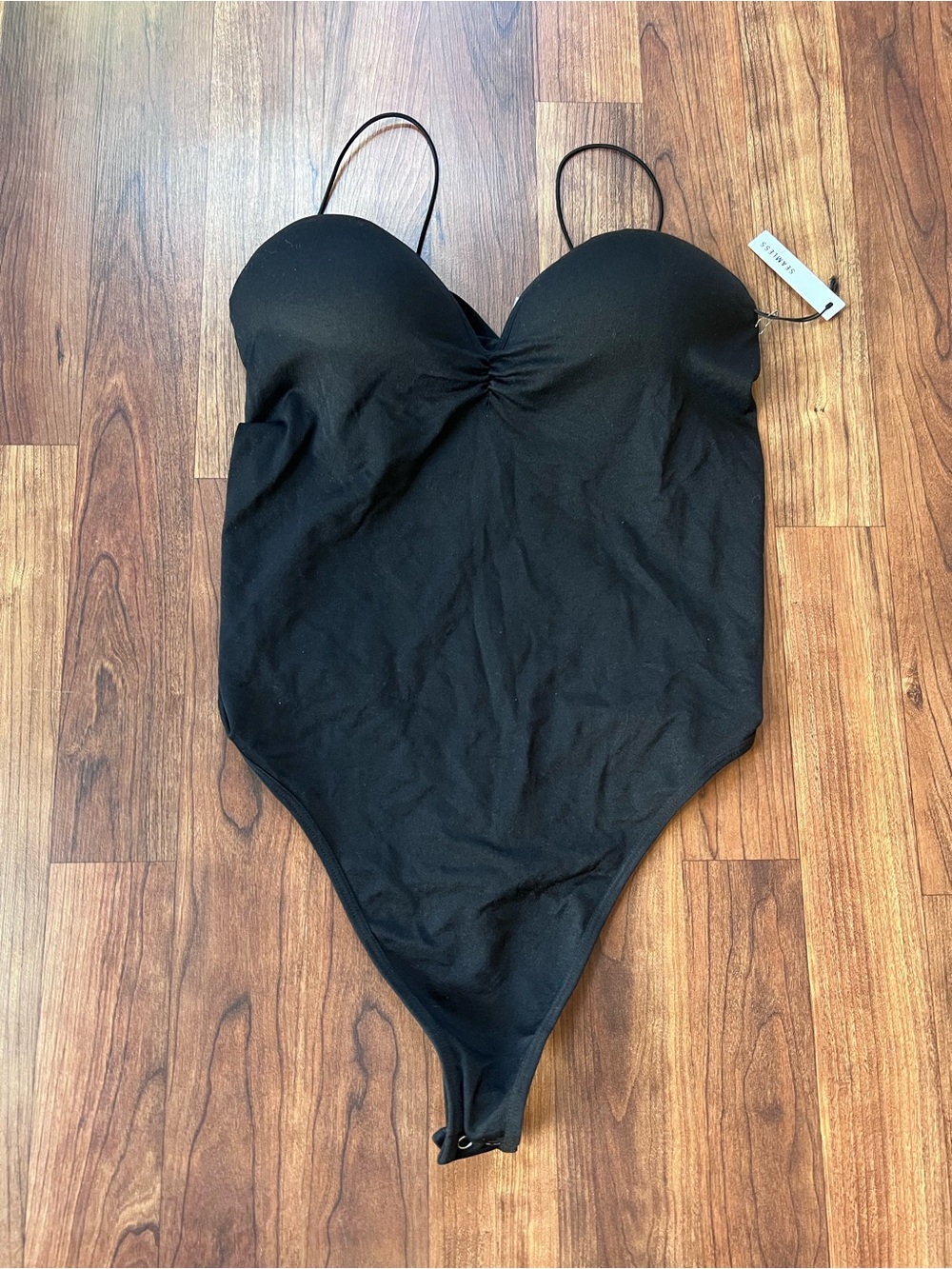 NWT Forever 21 Seamless Sweetheart Thong Bodysuit